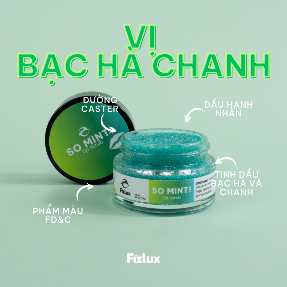 Tẩy da chết môi So Mint